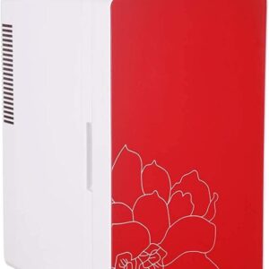 JvFbjLF Mini Refrigerator Campervan Refrigerator 16L Desktop Refrigerator Retro Refrigerator Household Car