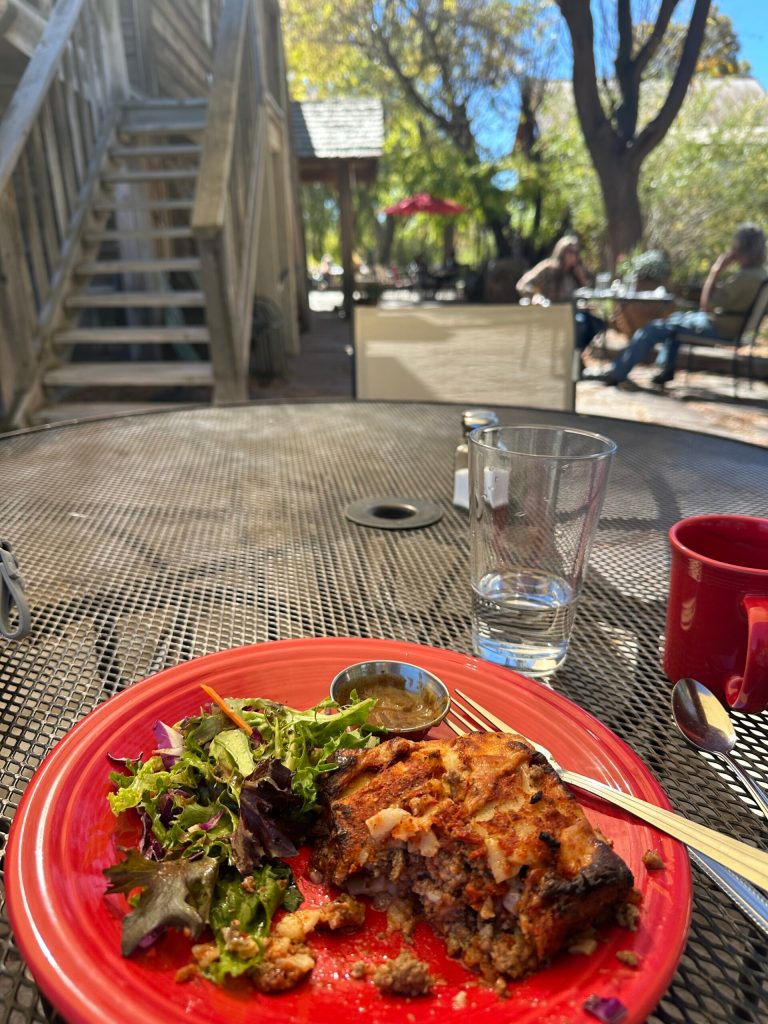Gluten Free Lasagna, Taos, New Mexico