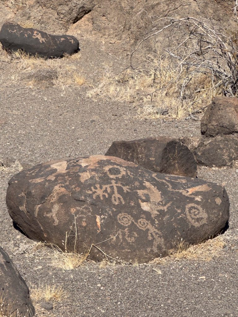 Painted Rock Petroglyphs near Gila Bend, Arizona