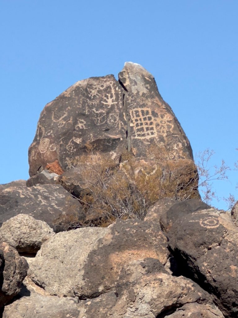 Painted Rock Petroglyphs near Gila Bend, Arizona