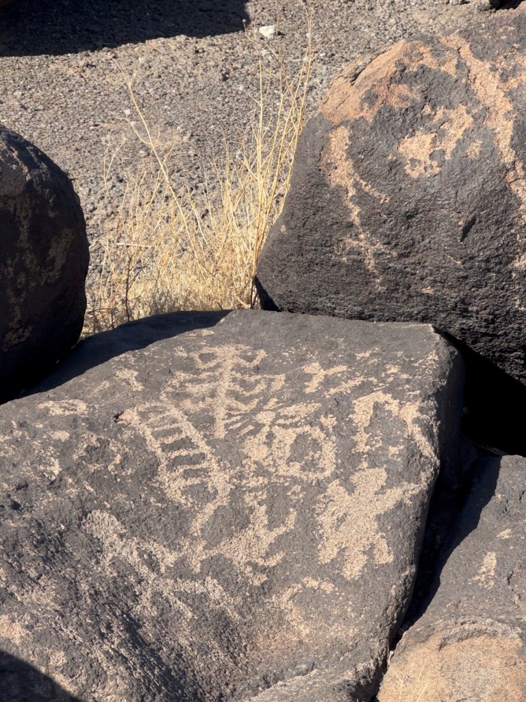 Painted Rock Petroglyphs near Gila Bend, Arizona