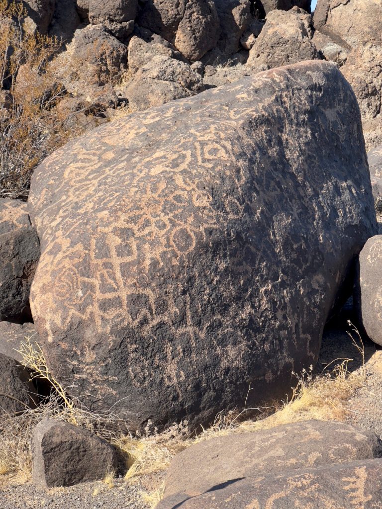 Painted Rock Petroglyphs near Gila Bend, Arizona