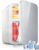 Evolpor Mini Fridge, 8 Liter/8 Cans Mini Fridges with Cooler & Warmer, Low Noise Skincare Fridge with AC/DC, Mini Fridge for Bedrooms, Car, Drinks, Beauty, Skincare, Travel, Whited